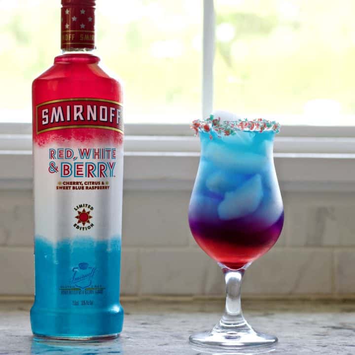 Red White and Blue Vodka Homemade Food Junkie