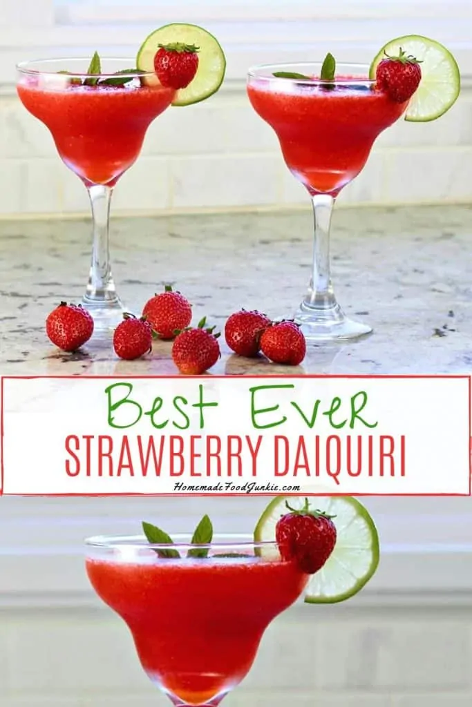 Frozen Strawberry Daiquiri-Pin Image