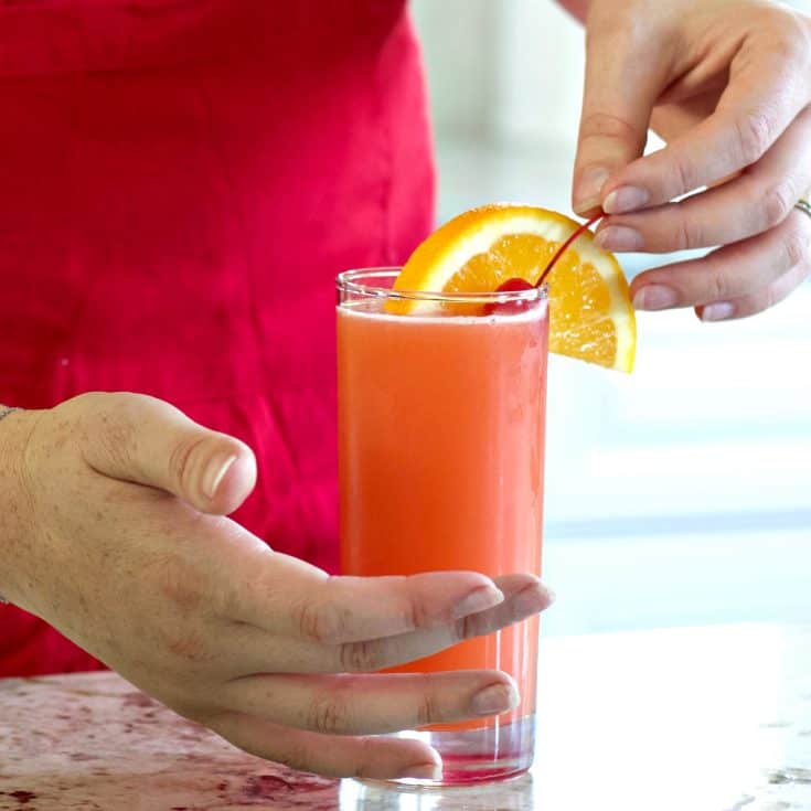 Bayou Rum Punch Cocktail Recipe Homemade Food Junkie