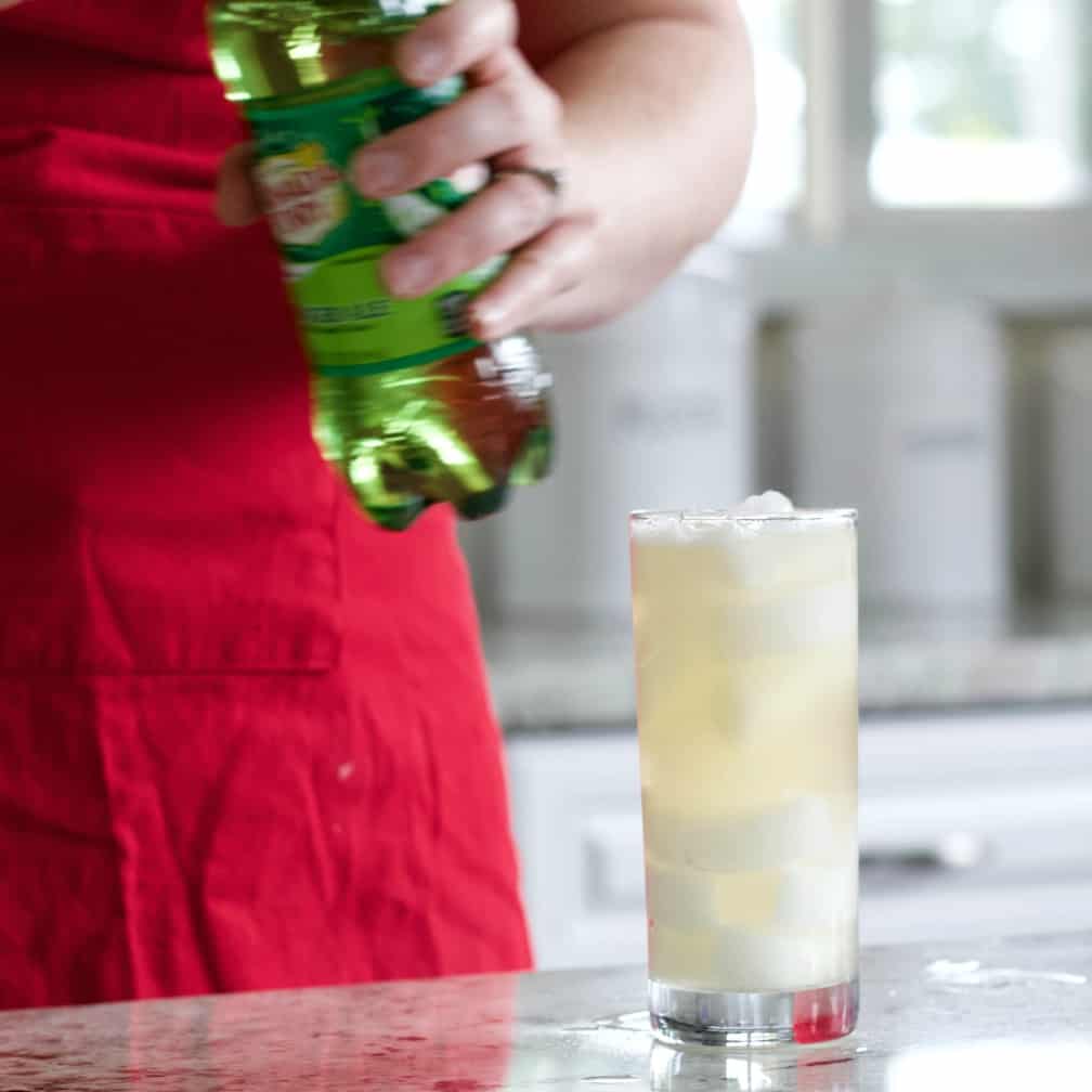 Mexican Mule Reposado Tequila Drink 16 Topping Off With Gingerale