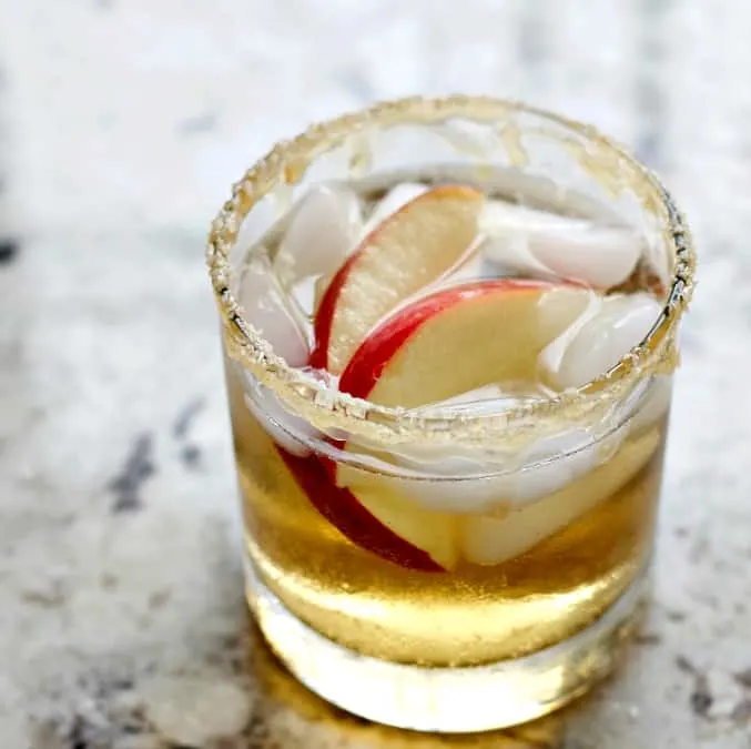 Salted Caramel Apple Whiskey