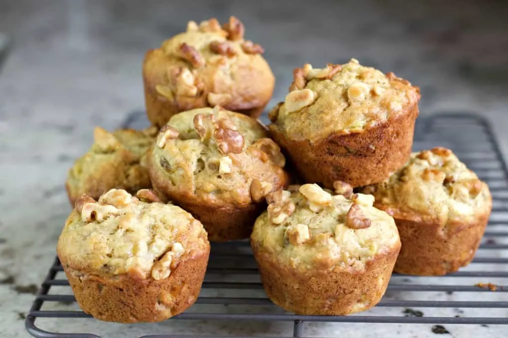 Delicious Moist Banana Nut Muffins 1 Banana Nut Muffins