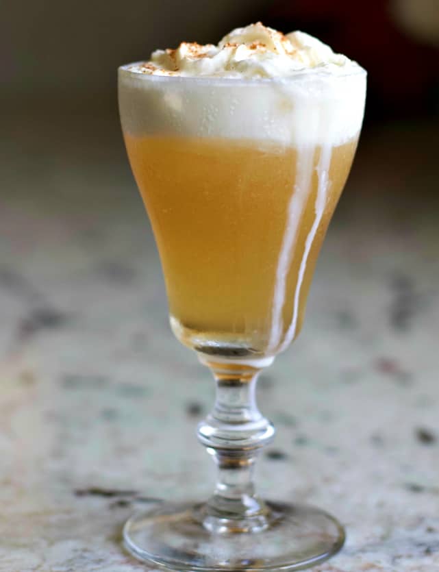 Caramel Vanilla Italian Cream Soda Cocktail 7 Caramel Vanilla Cream Soda Cocktail With Whipped Cream Running Down The Sides