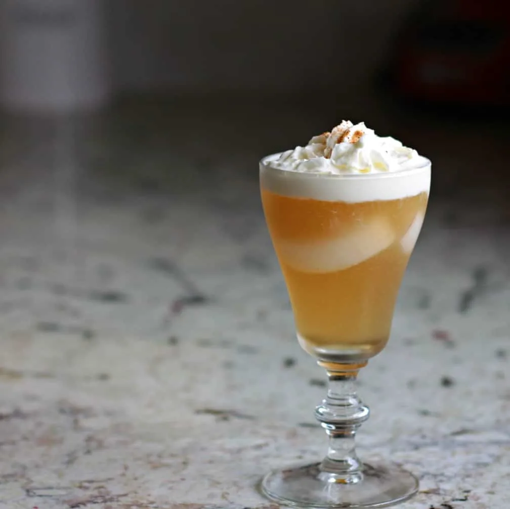 Caramel Whiskey Vanilla Italian Cream Soda