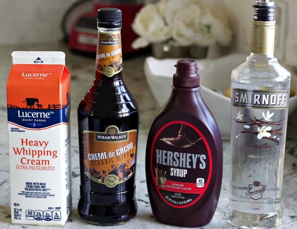 Ingredients For Chocolate Martini