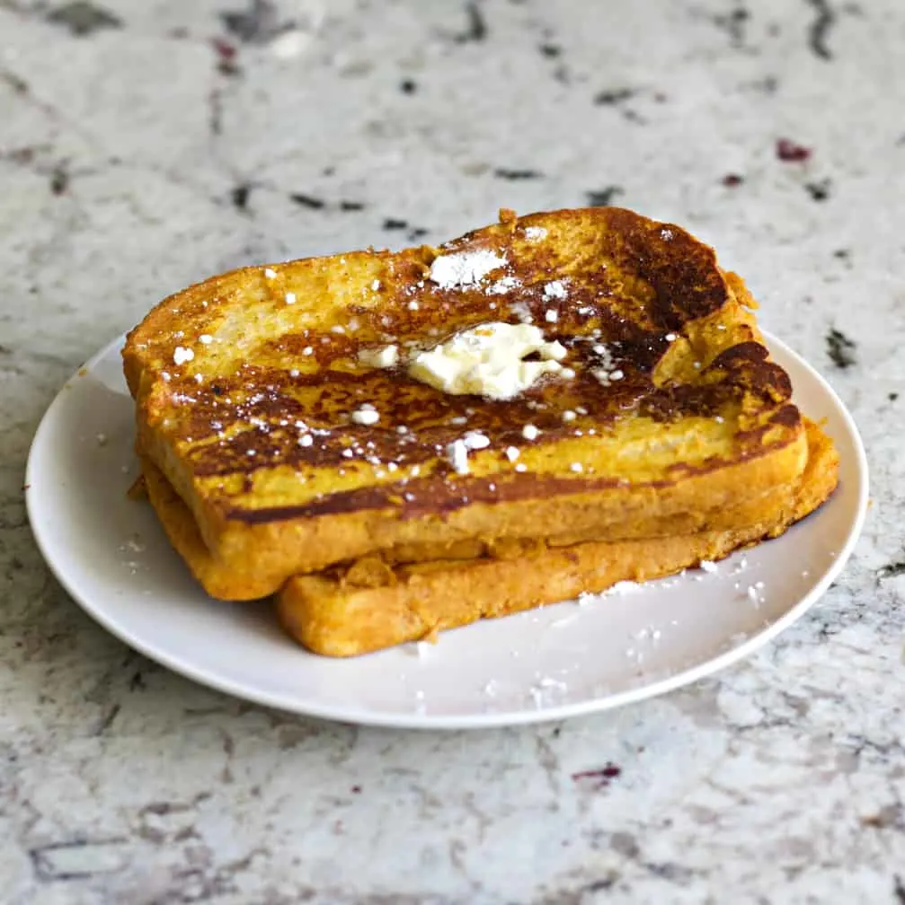 A Stack Of Pumpkin French Toast