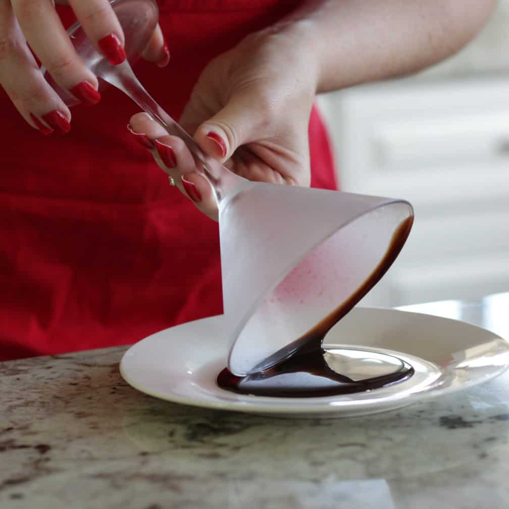 Twirl Your Martini Glass Through The Chocolate Syrup
