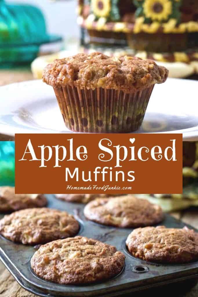 Apple Spiced Muffins-Pin Image