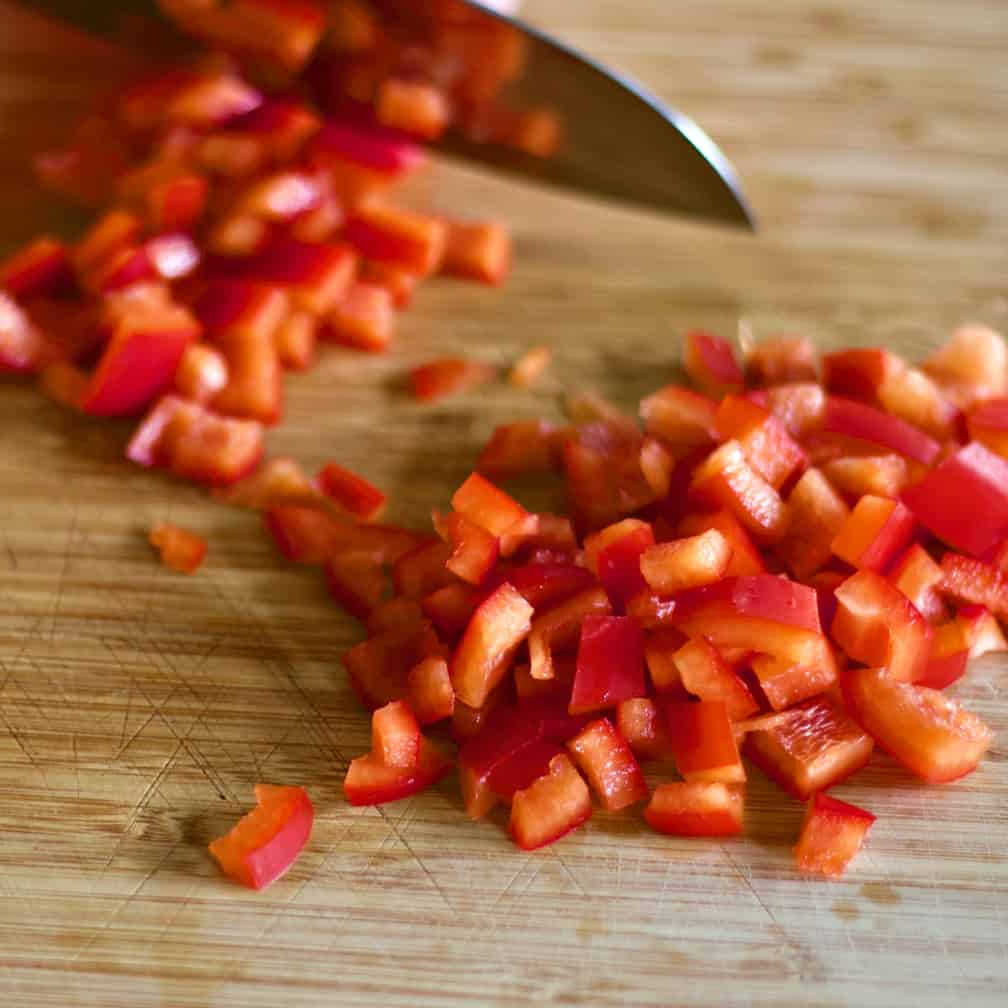 Chop One Red Pepper