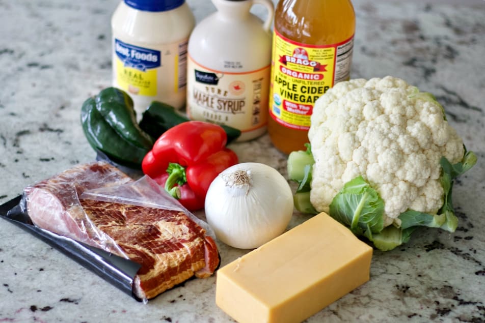 Creamy Cauliflower Salad Recipe 2 Ingredients For Cauliflower Salad Recipe