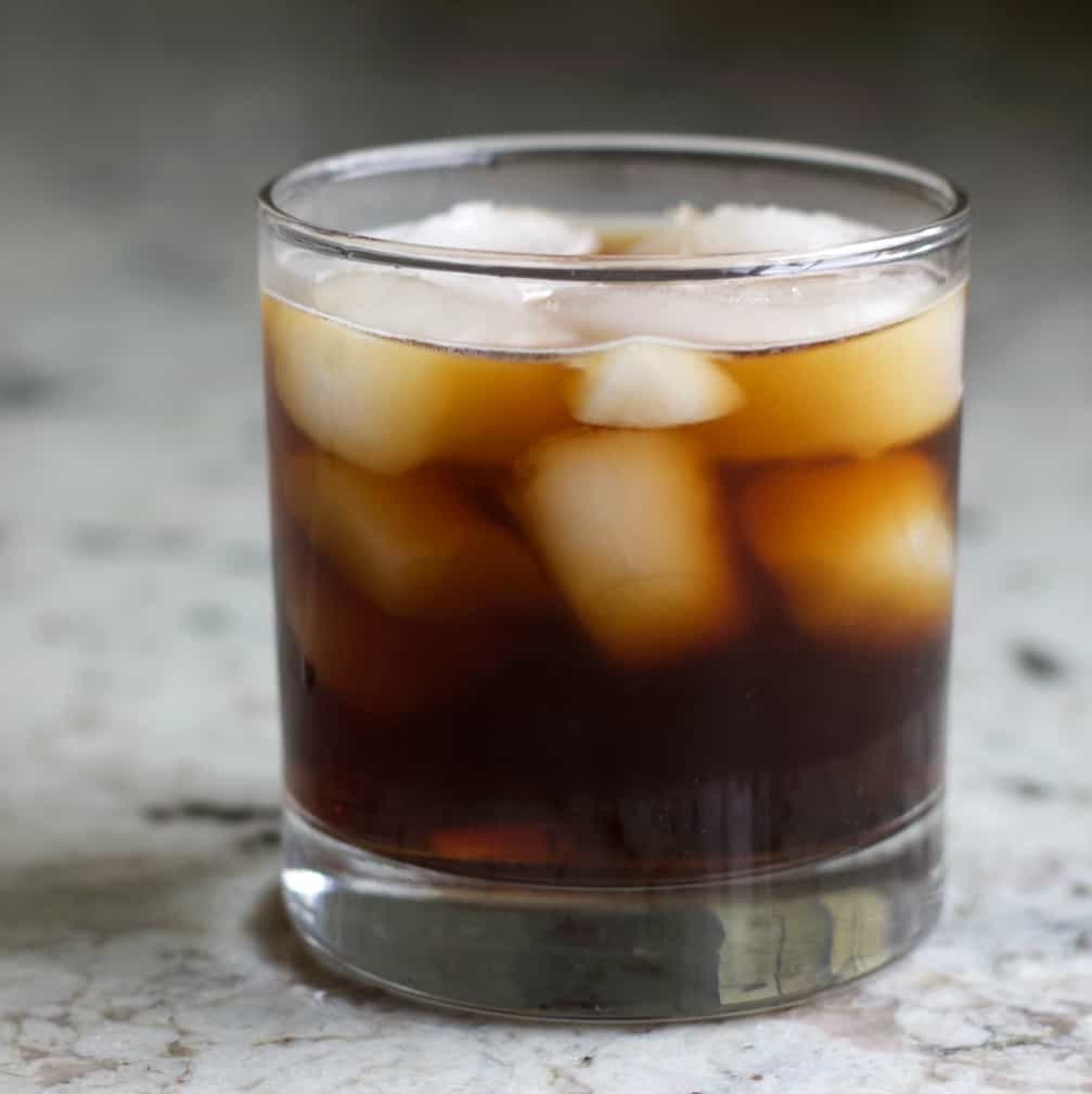 Twisted Black Russian With Cold Brew And Vanilla Vodka