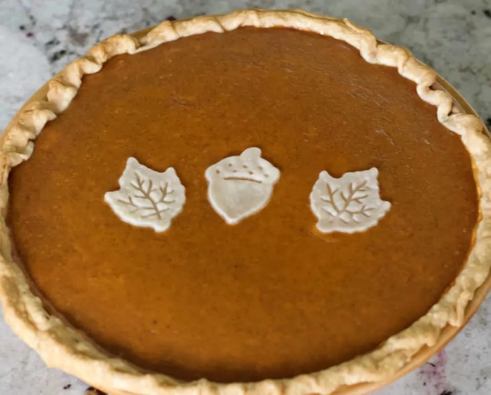 Sweet Potato Pumpkin Pie