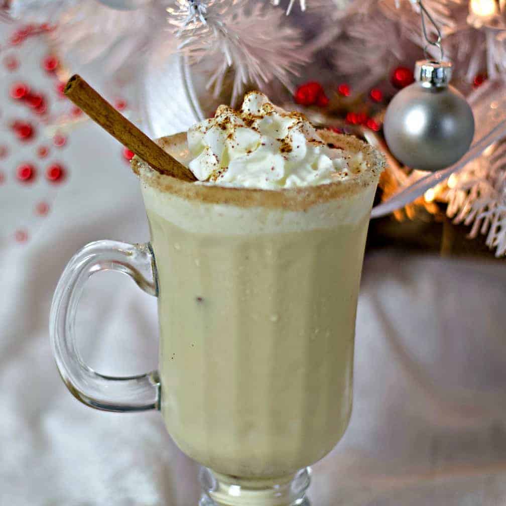 Homemade Eggnog Cocktail