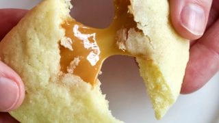 Sugar Cookie Recipe with Caramel Filling