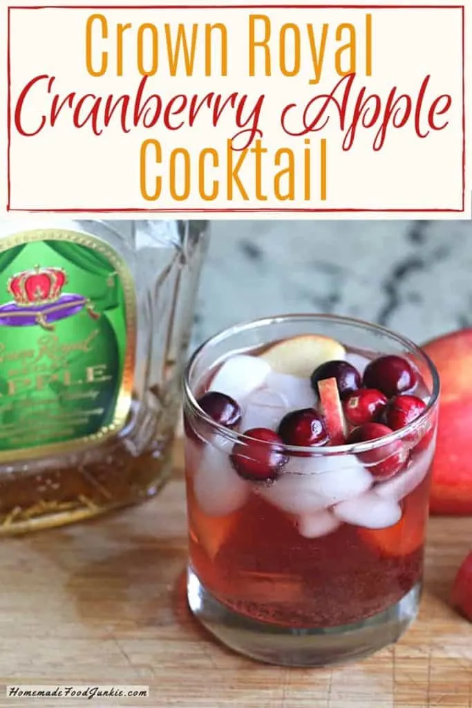 Crown Royal Cranberry Apple Cocktail-Pin Image