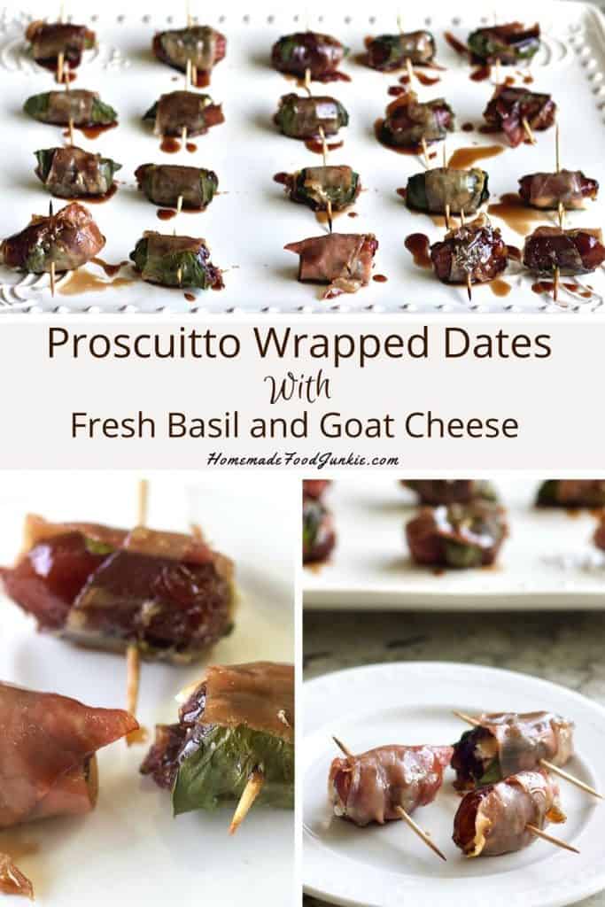 Goat Cheese Stuffed Dates With Prosciutto 30 Proscuitto Wrapped Dates-Pin Image