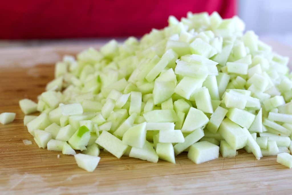 Chopped Apples