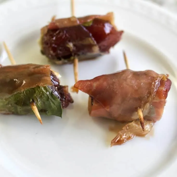 Prosciutto Stuffed Dates