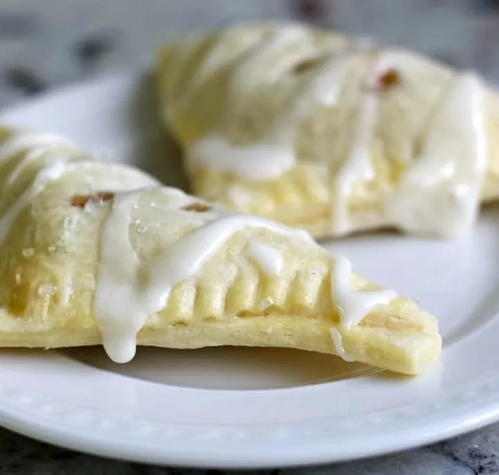 glazed apple turnovers