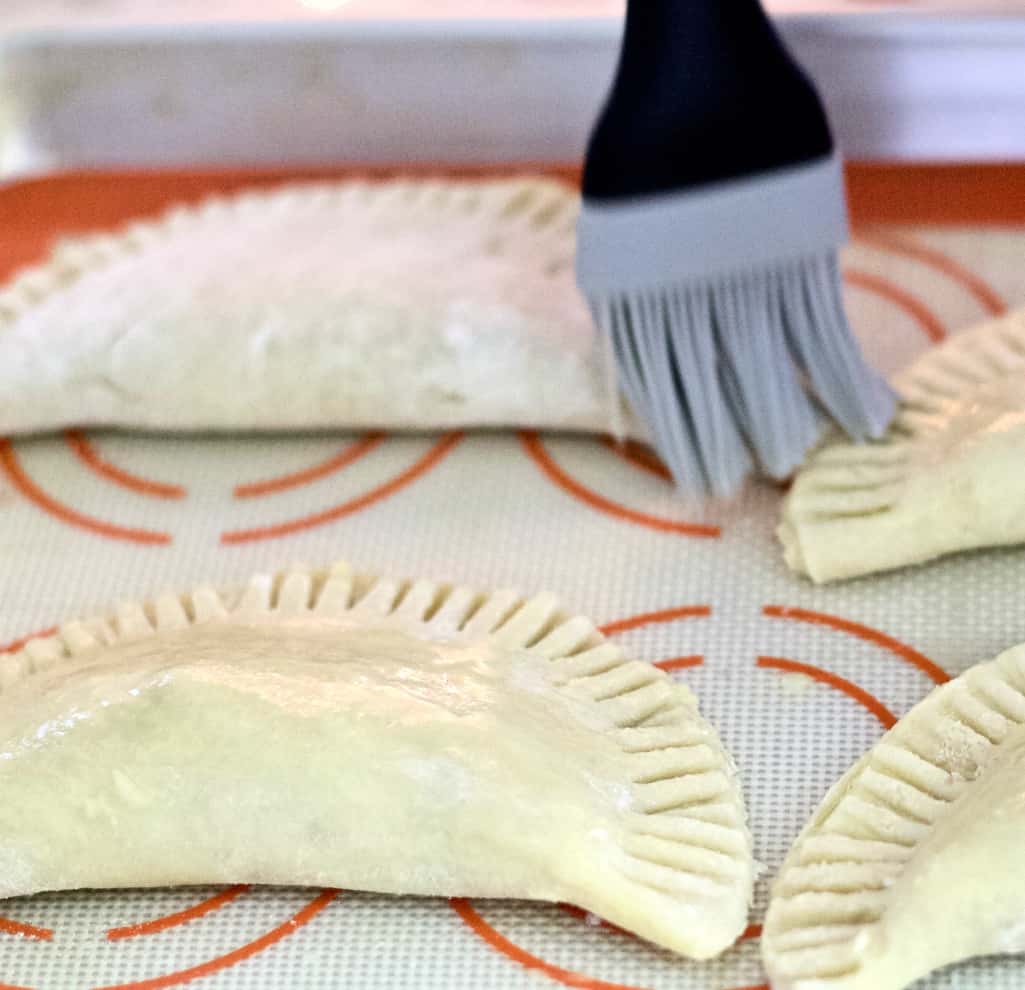 Brush The Hand Pies With Egg Wash