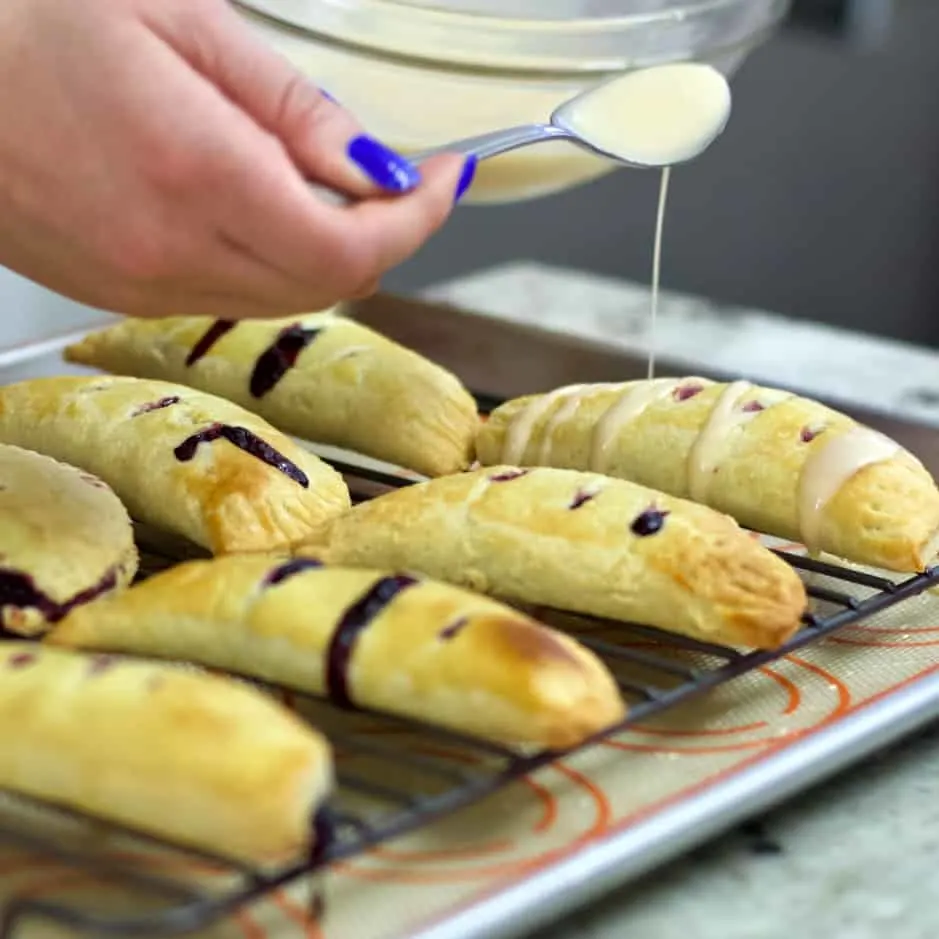 Glazing Hand Pies