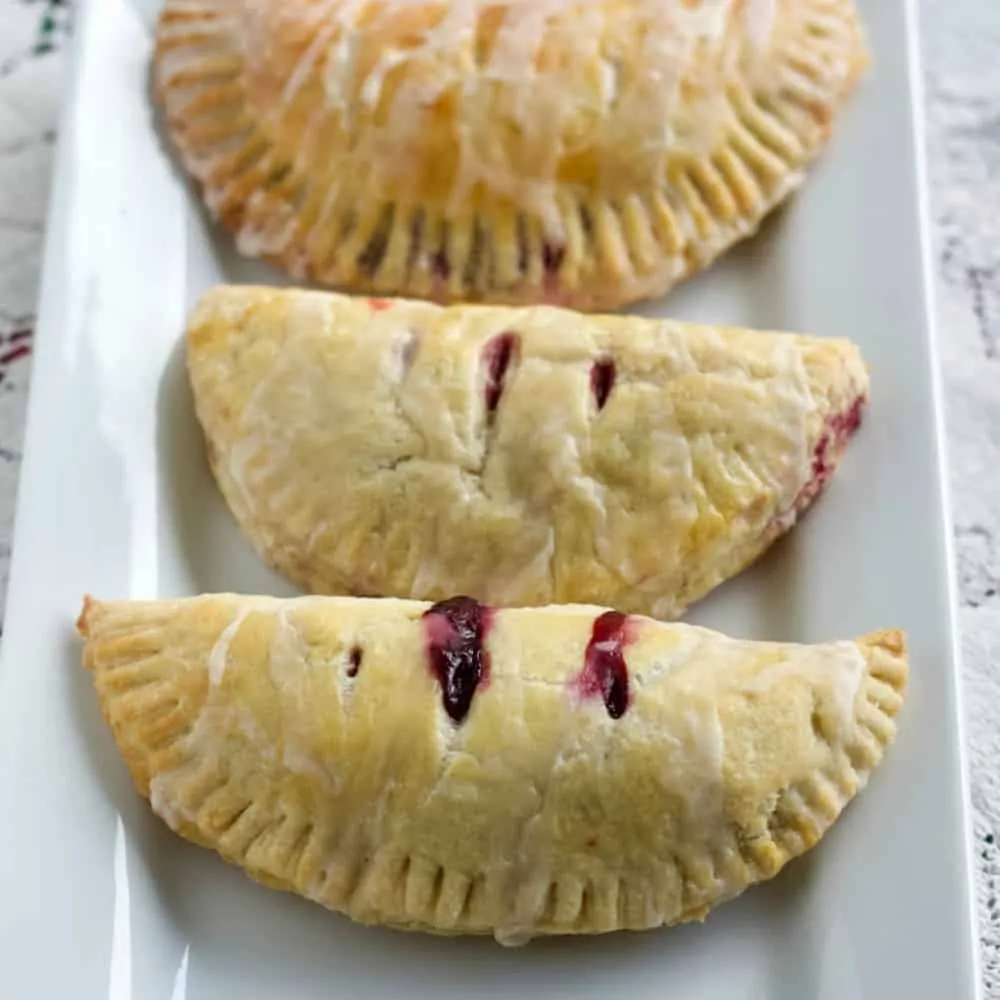 Sourdough Hand Pies On A Plate
