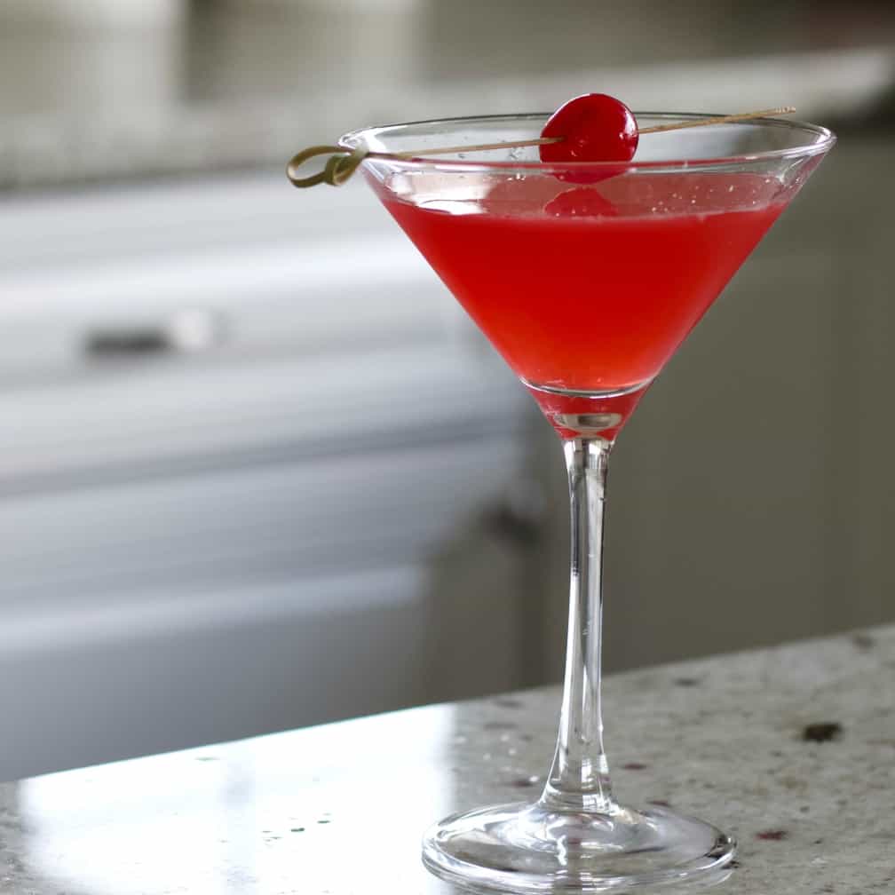 Garnished Bacardi Cocktail