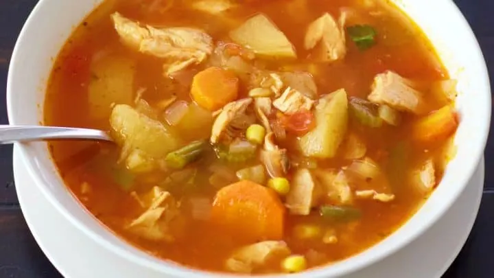 Rotisserie Chicken Soup