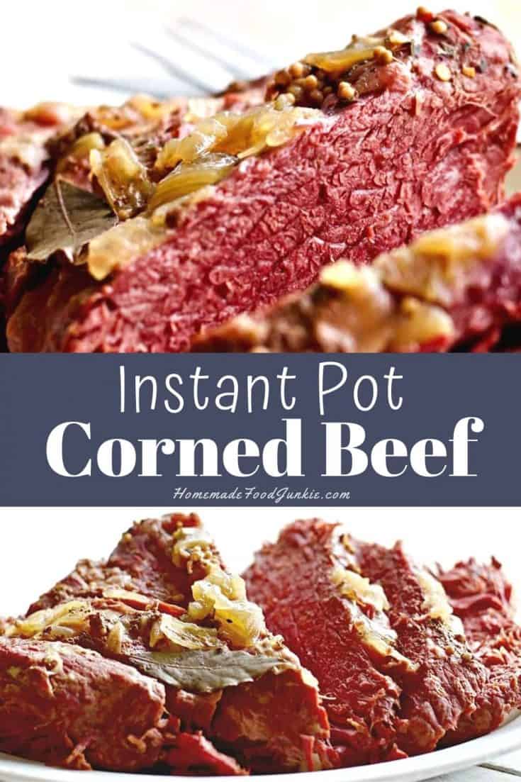 Intense Instant Pot Corned Beef Recipe Homemade Food Junkie