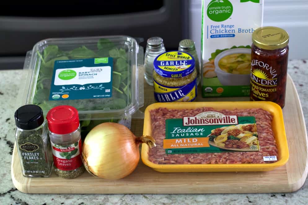 Tuscan Sausage Keto Soup Recipe 9 The Ingredients For This Keto Soup Recipe That Go Under Pressure.