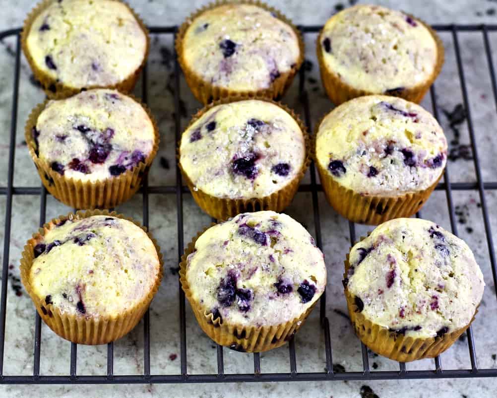Cooling Muffins On Rack
