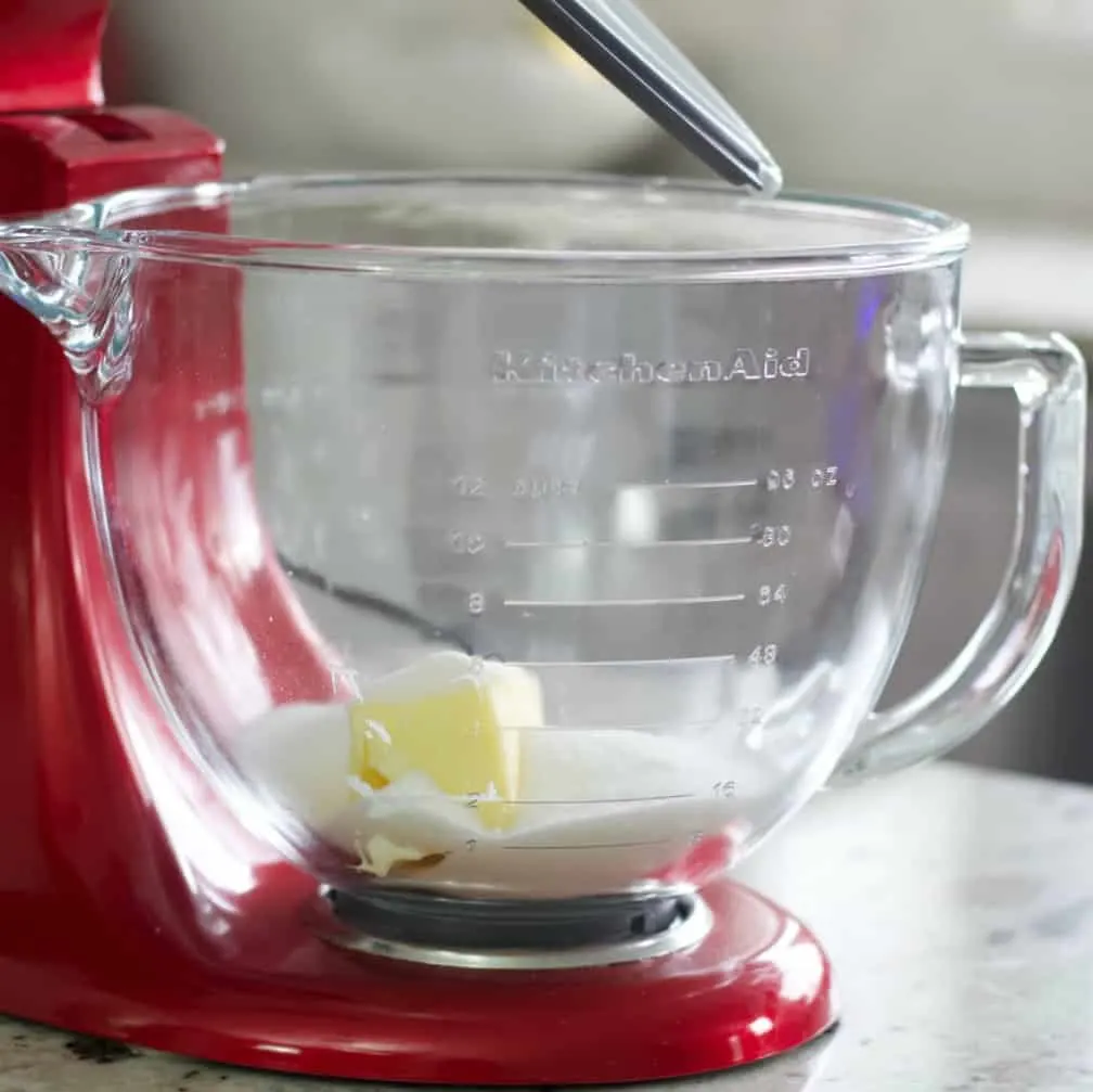Mixer With Butter And Sugar
