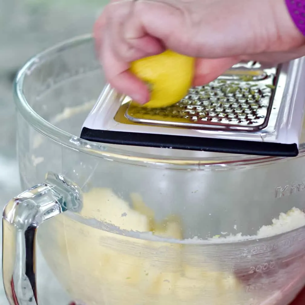 Zesting A Lemon