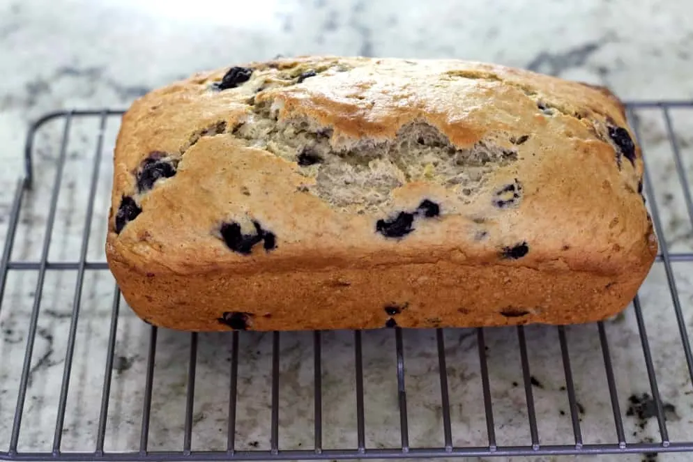 Sourdough Banana Bread With Blueberries 3 Sourdough Banana Bread