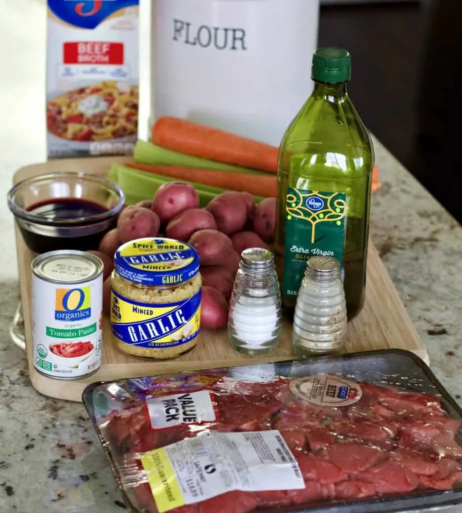 Ingredients For Easy Instant Pot Beef Stew