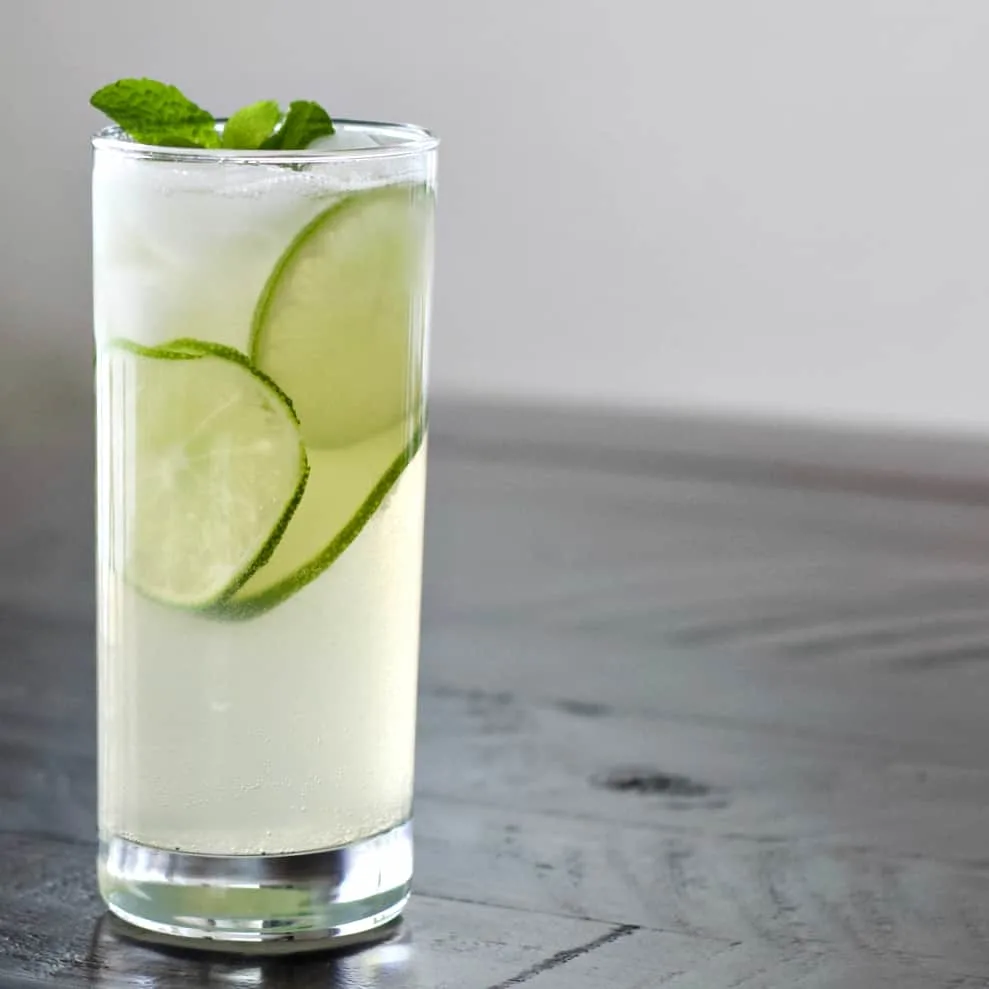 Mezcal Cocktail With Lime