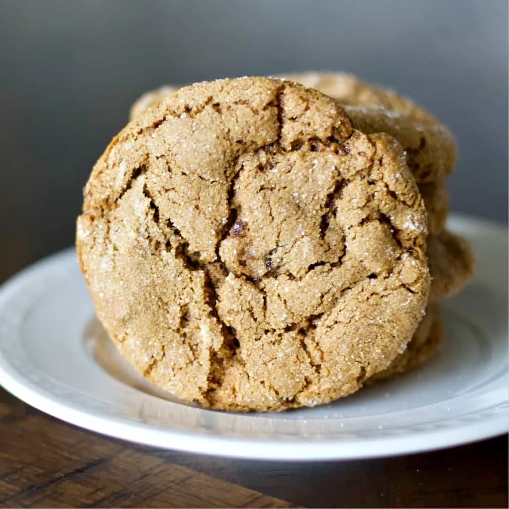 Sourdough Molasses Cookies