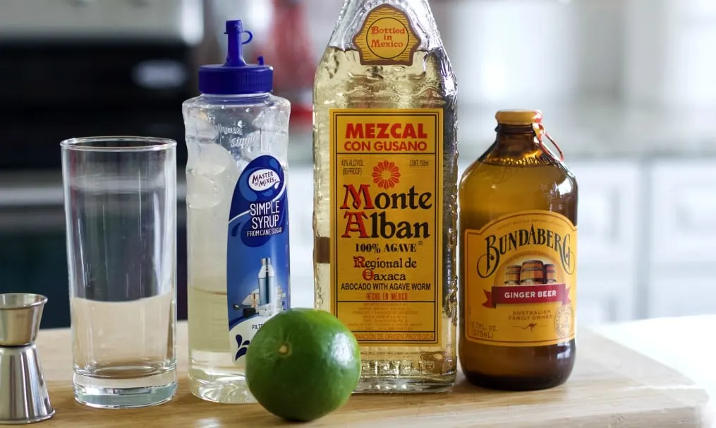 Mezcal Mule Ingredients