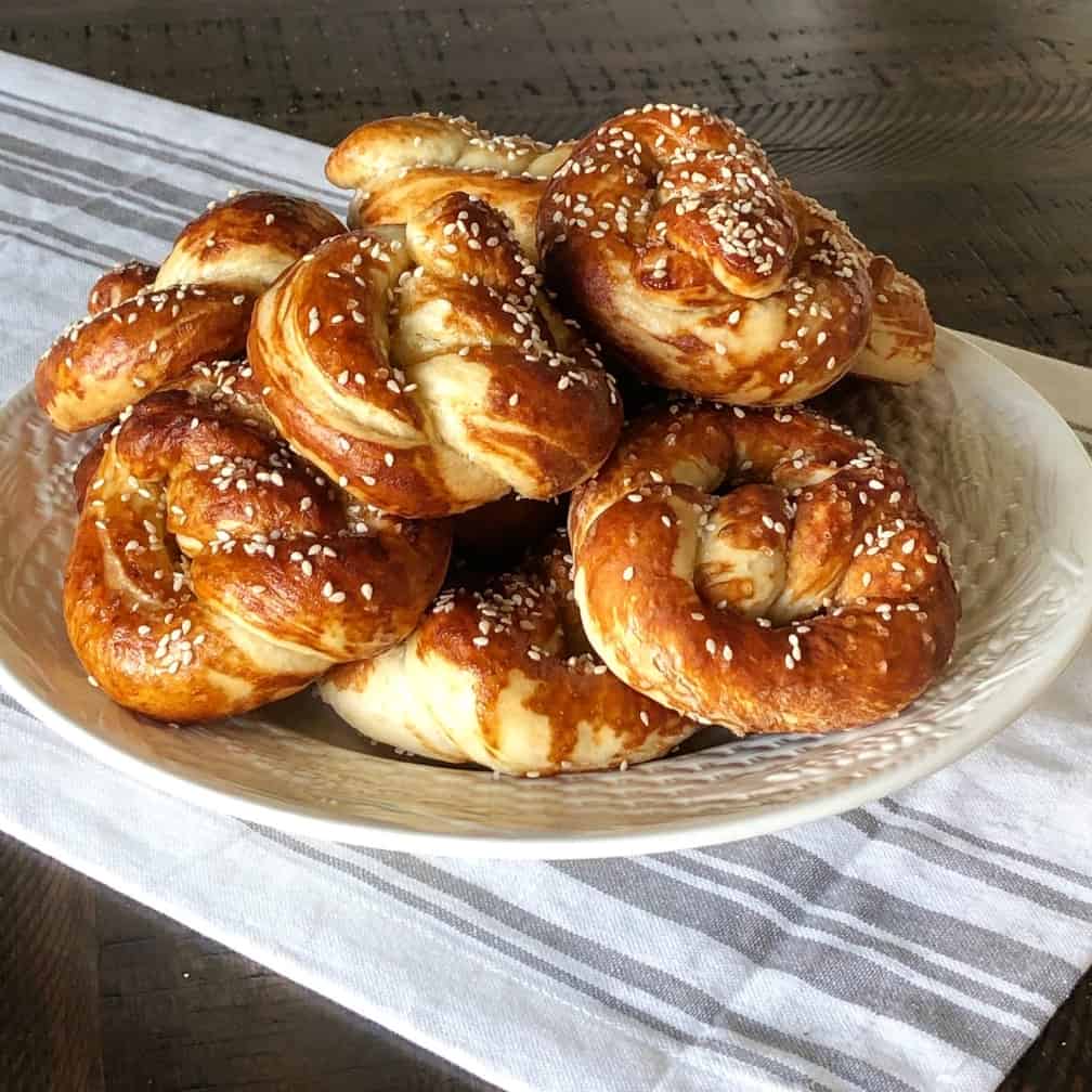 Soft and Chewy Sourdough Pretzels • Cook Til Delicious