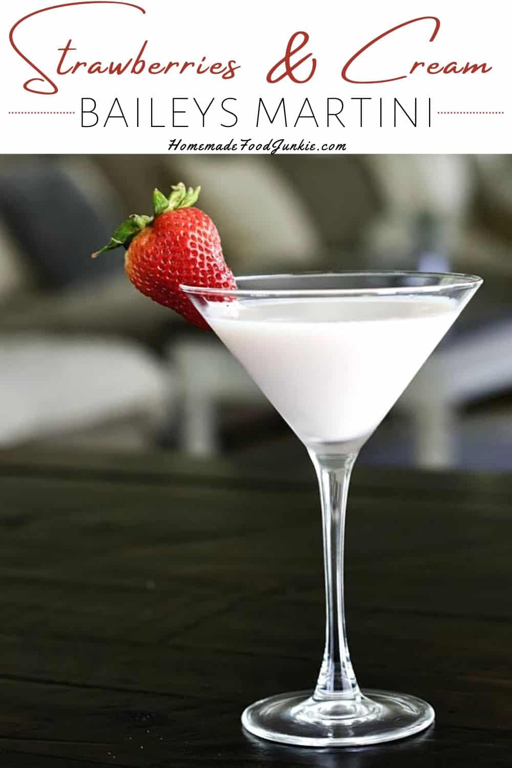 Banana Split dessert cocktail recipe Homemade Food Junkie