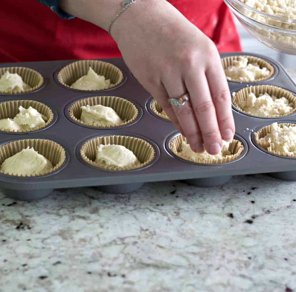 Adding Streusel To Coffee Cake Muffins