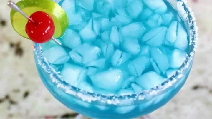 Ocean Blue Margarita Curacao Drink 22 Blue Margarita Cocktail