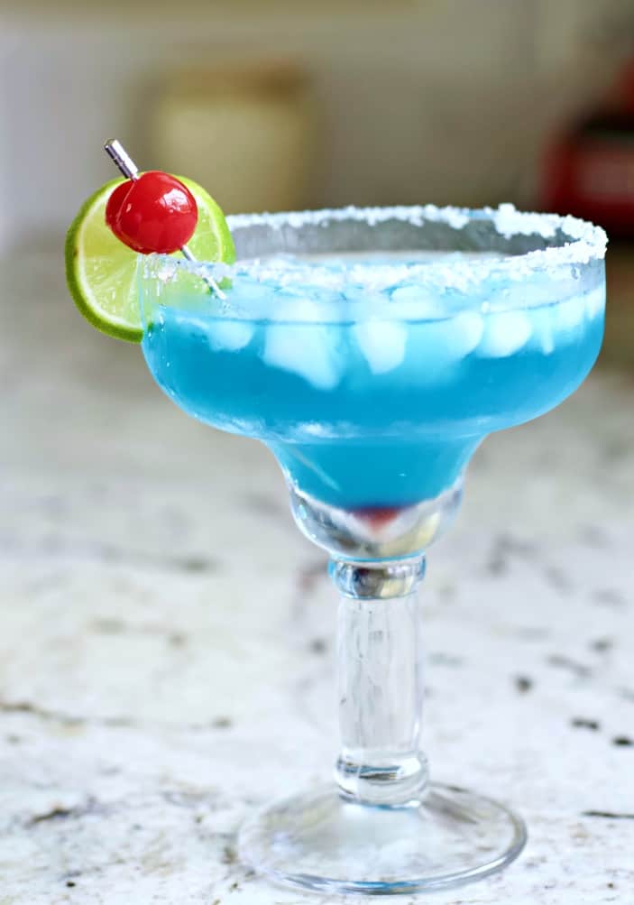 Blue Curacao Margarita