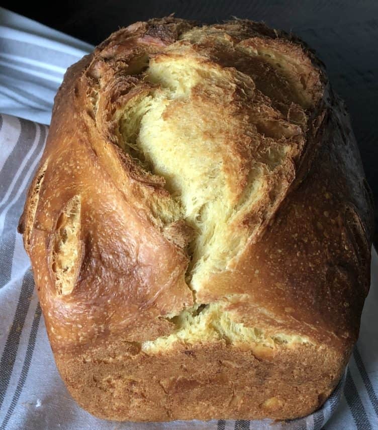Milk And Honey Sourdough Bread Baked In Bread Pan