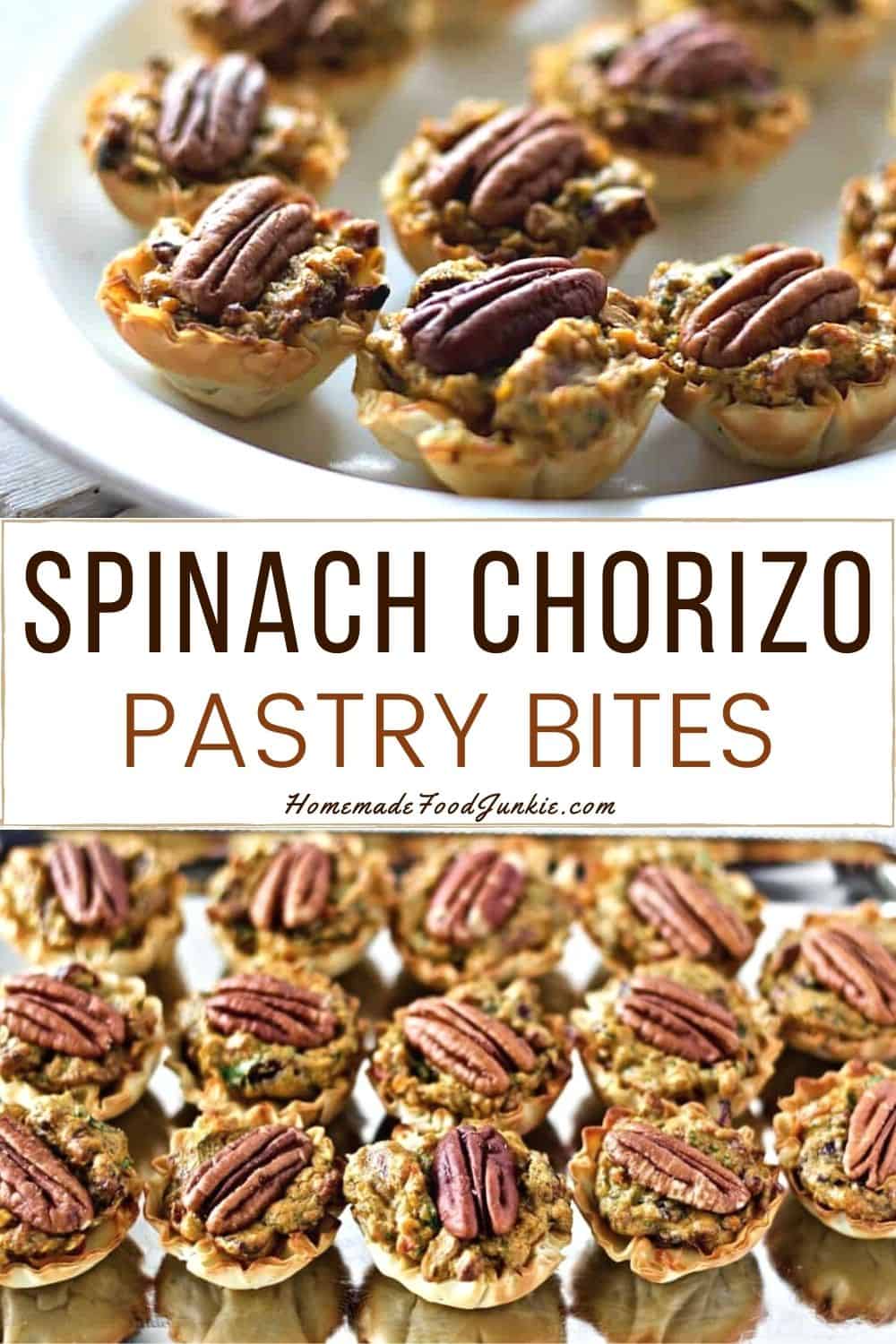 Strawberry Basil Bruschetta Recipe Goat Cheese 16 Spinach Chorizo Pastry Bites-Pin Image