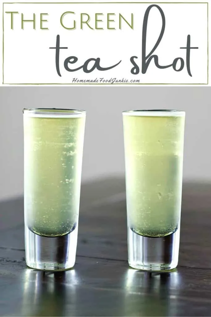 The Green Tea Shot-Pin Image