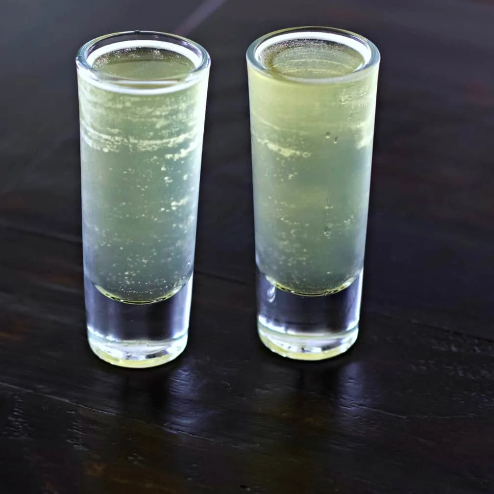 Green Tea Shot Alcoholic Drink