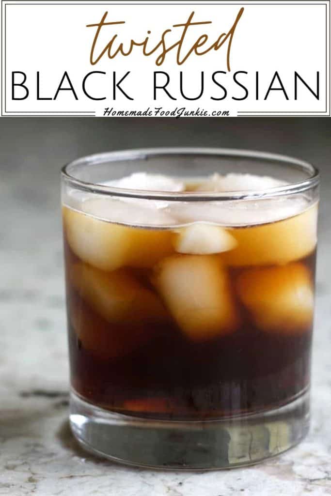 Twisted Black Russian-Pin Image