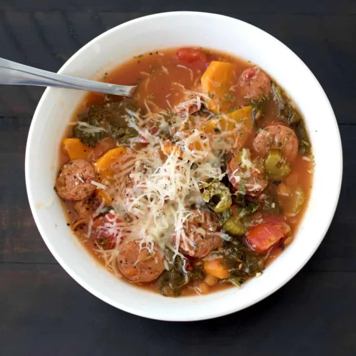Instant pot lentil soup