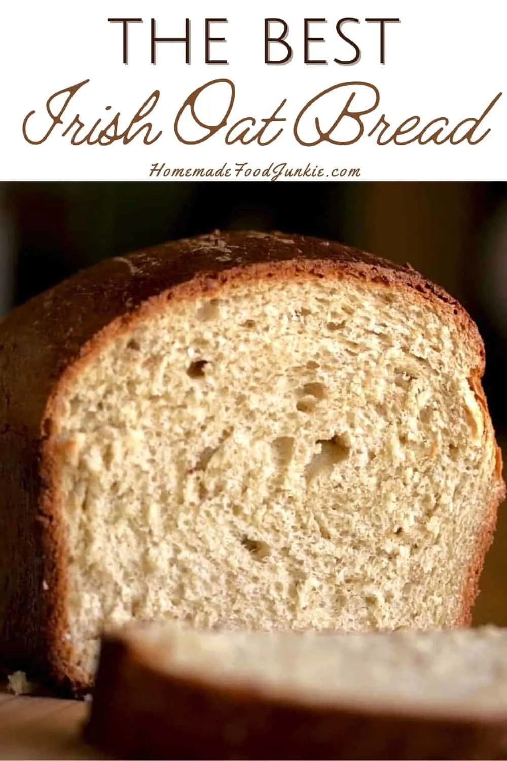 Irish Oat Bread Homemade Recipe 12 The Best Irish Oat Bread-Pin Image